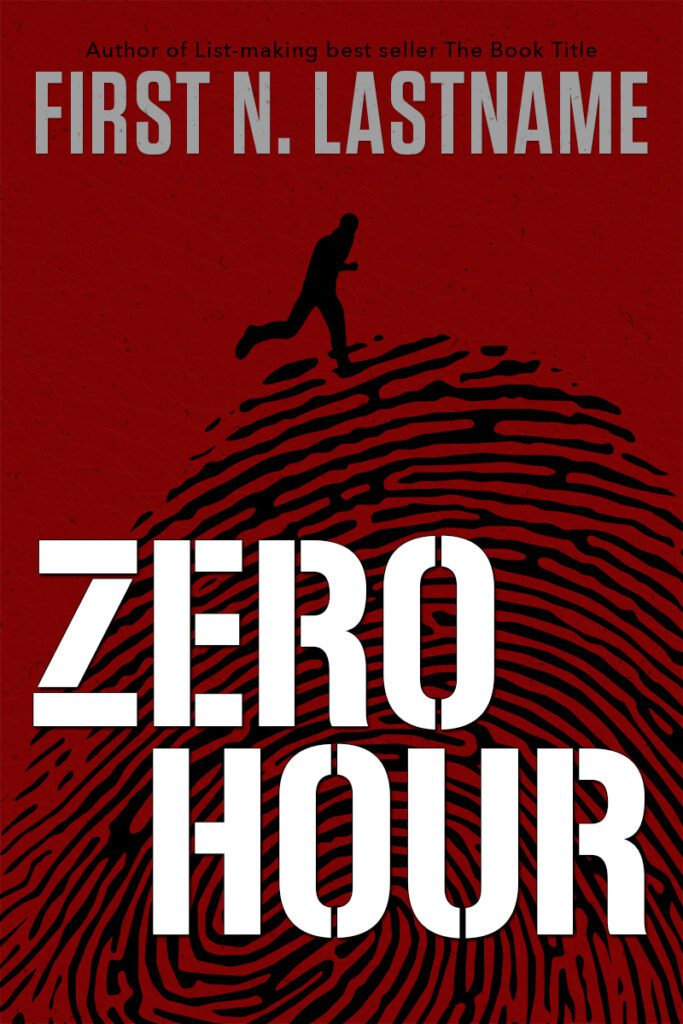 spy thriller premade book cover design by Los Angeles graphic designer Mich Fisher