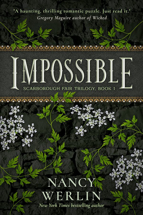 fantasy ebook book cover design by Los Angeles freelance graphic designer Mich Fisher (Artful Cover) - Scarborough Fair Trilogy - Impossible by Nancy Werlin