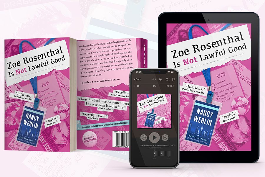 YA book branding by Artful Cover - author: Nancy Werlin - examples of YA book cover design, audiobook cover design, and paperback cover design