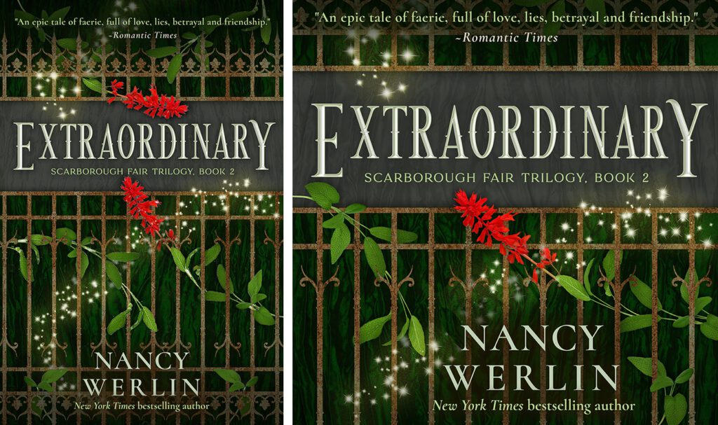 Mich Fisher (Artful Cover) ebook and audiobook cover designs - Scarborough Fair Trilogy by Nancy Werlin