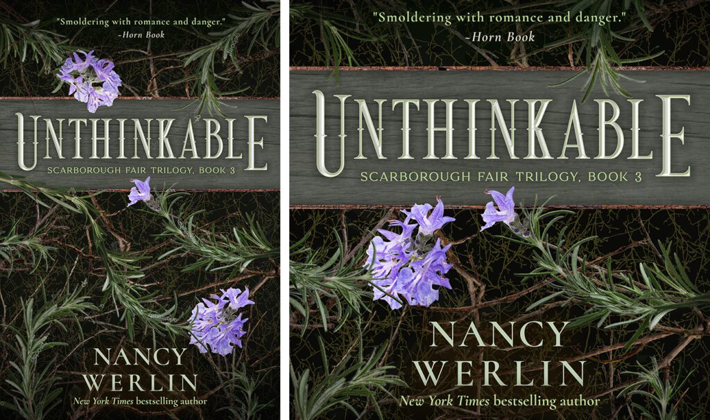 Mich Fisher (Artful Cover) ebook and audiobook cover designs - Scarborough Fair Trilogy by Nancy Werlin