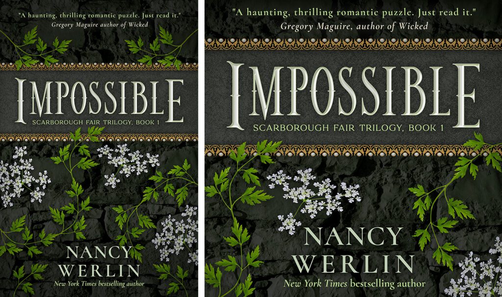 Mich Fisher (Artful Cover) ebook and audiobook cover designs - Scarborough Fair Trilogy by Nancy Werlin